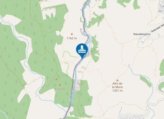 Map of Pozas