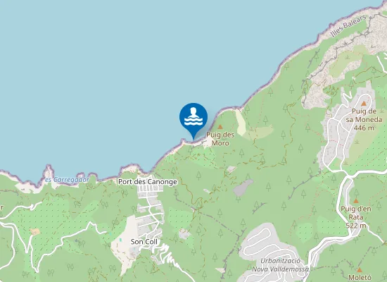 Map of Platja De Can Sales