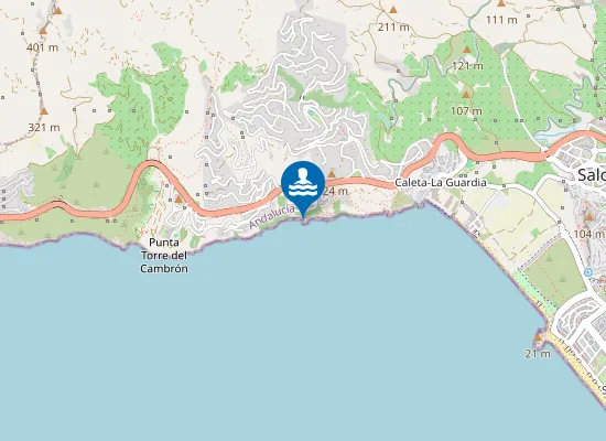 Map of Cala el Pargo