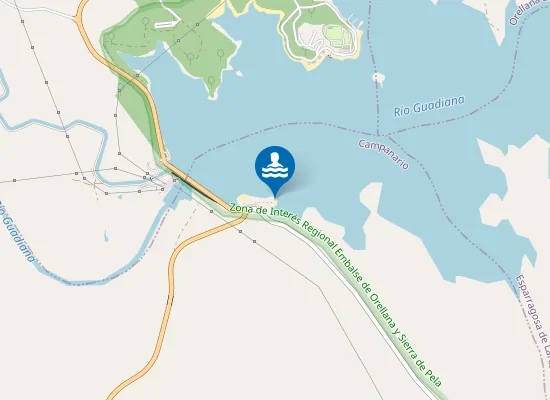 Map of Playa de Campanario