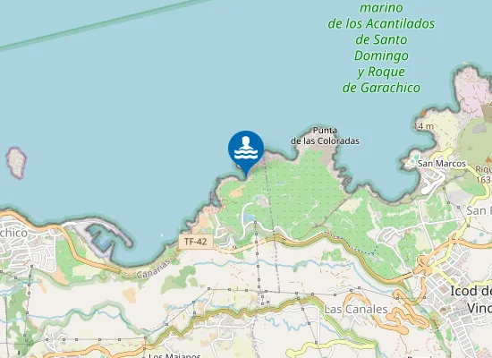 Map of Playa La Sabina