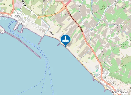 Map of Playa de la Chincheta