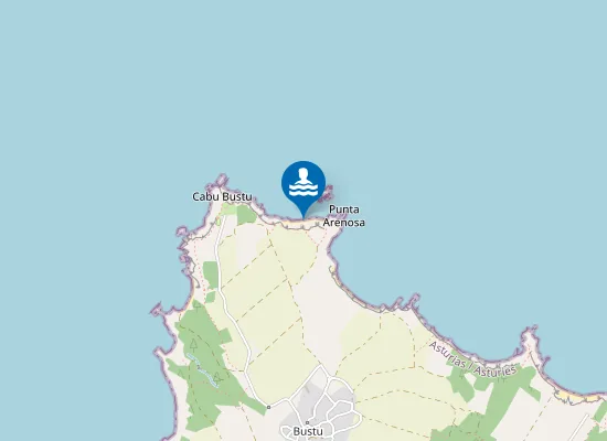 Map of Playa Serrón