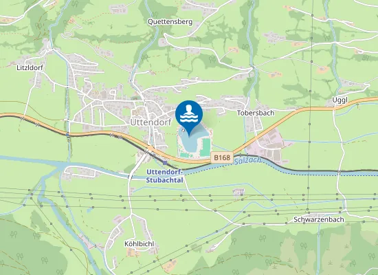 Map of Badesee Uttendorf