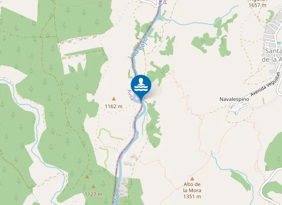 Map of Pozas