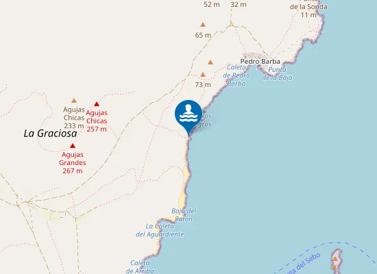 Map of Barranco De Los Conejos