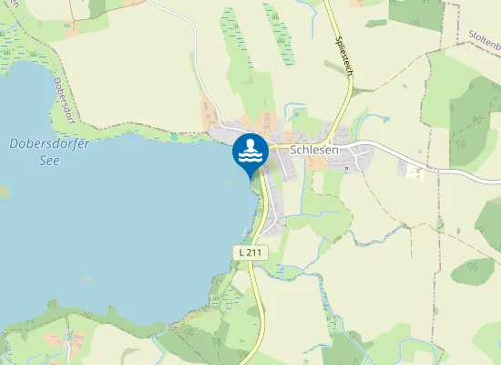 Map of DOBERSDORFER SEE SCHLESEN