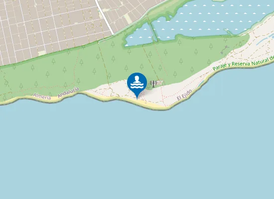 Map of Playa Punta Entinas Sabinar