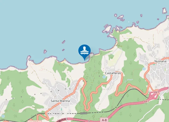 Map of Playa la Conchona