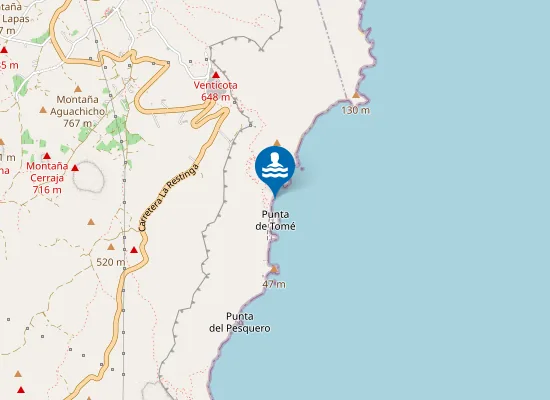 Map of Playa Dulce