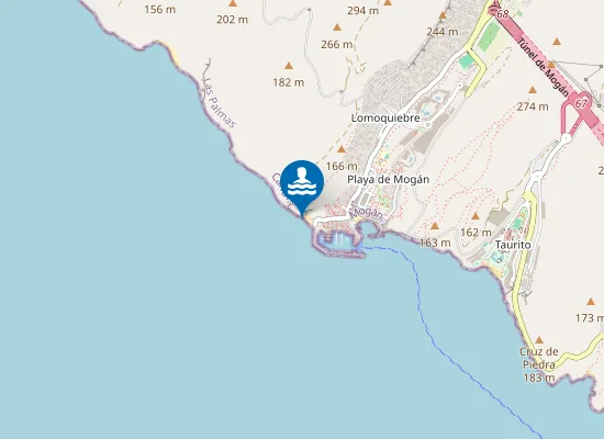 Map of Playa de Mogán