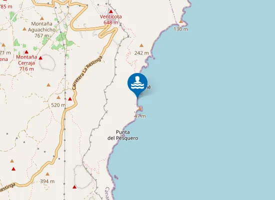 Map of Playa Brava