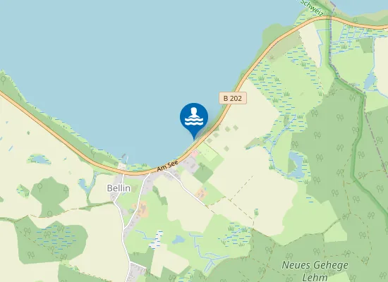 Map of SELENTER SEE BELLIN