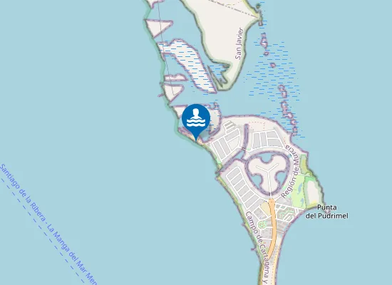 Map of Playa Punta de los Guzmanes