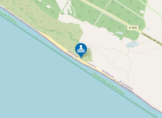 Map of Playa Mata Del Difunto