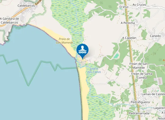 Map of A Boca do Río