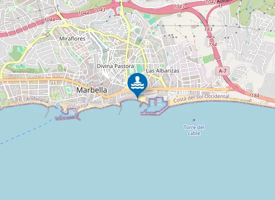 Map of Playa de la Bajadilla
