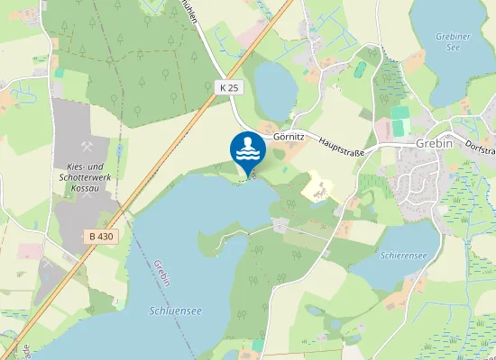 Map of SCHLUENSEE GOERNITZ