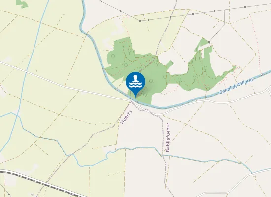 Map of Balneario De Babilafuente