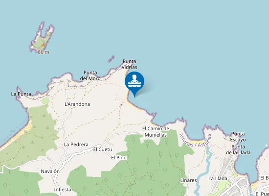 Map of Playa del Cordial