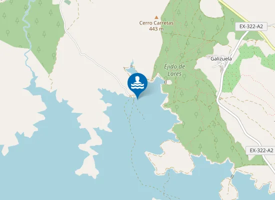 Map of Playa Los Llanos