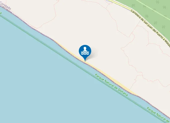Map of Playa De Castilla