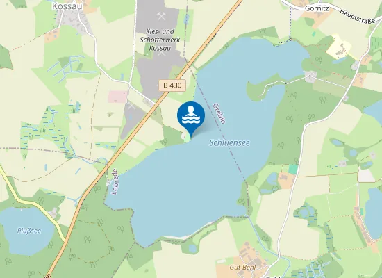 Map of SCHLUENSEE KOSSAU