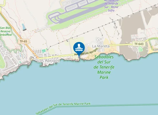 Map of Playa De Los Campos