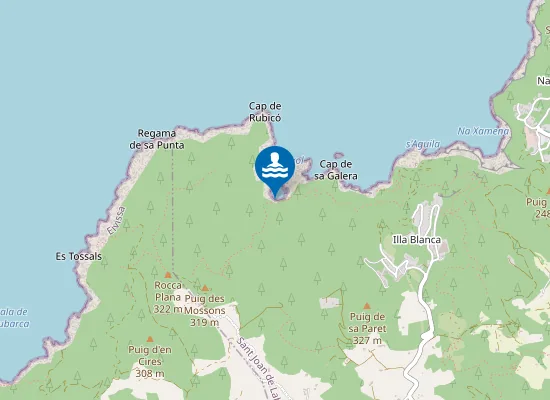 Map of Es Portitxol