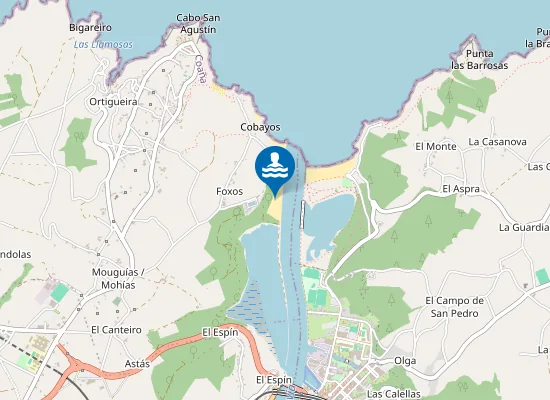 Map of El Doque