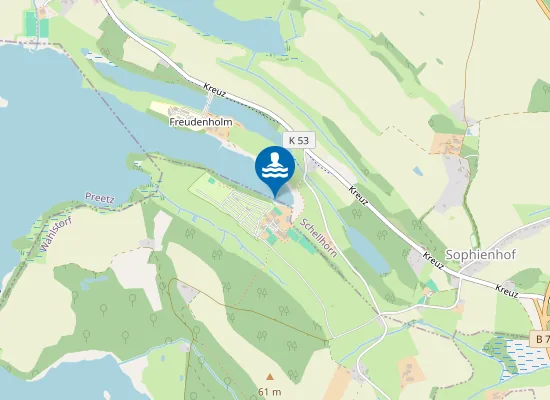 Map of LANKER SEE GLAESERKOPPEL CP LANKER SEE