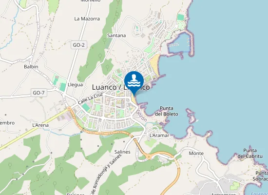 Map of Playa de la Ribera