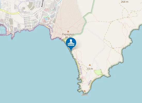 Map of Playa Caleton del Cobre