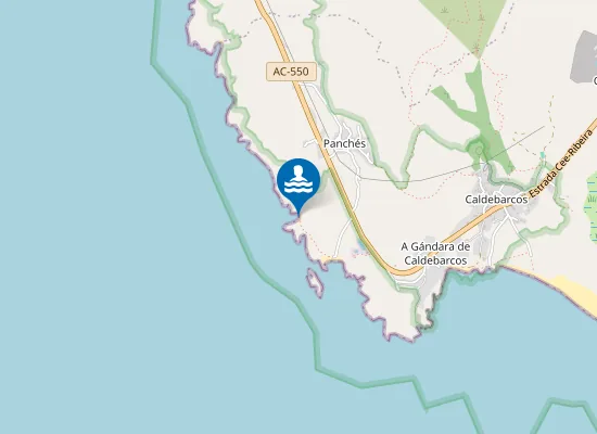 Map of Praia do Gramelo