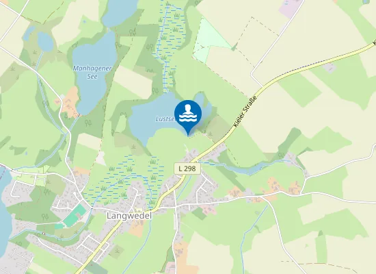 Map of LUSTSEE LANGWEDEL