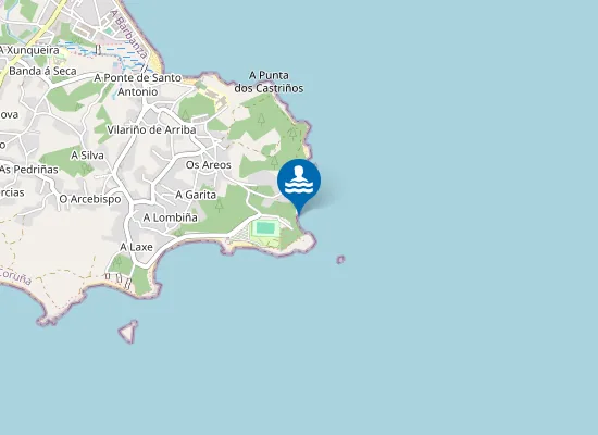 Map of Praia da Alta