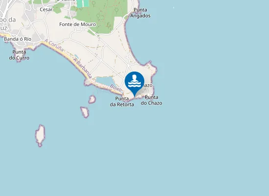 Map of Cala do Chazo
