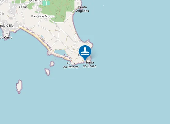 Map of Praia da Piquita
