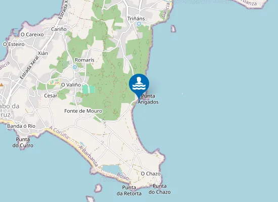 Map of Praia de Angados