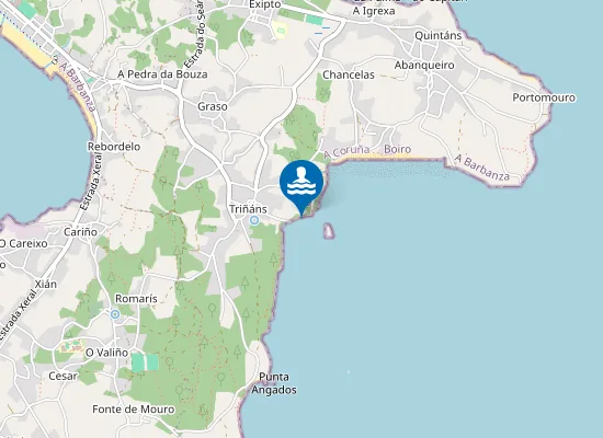 Map of Praia da Ladeira Pequena
