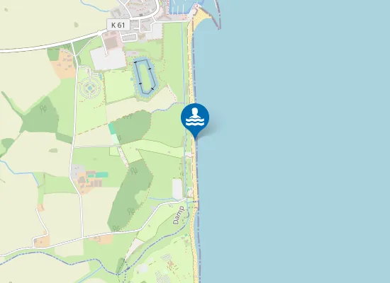 Map of OSTS DAMP AM FISCHLEGER