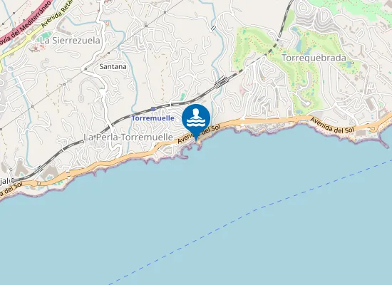 Map of Playa Bonita