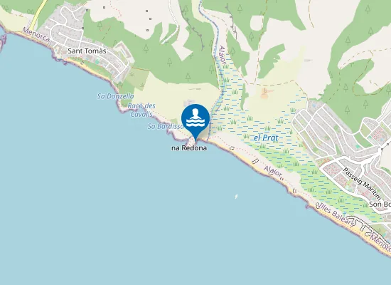 Map of Platja d'Atalis