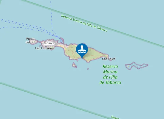 Map of Platja de la Faroleta