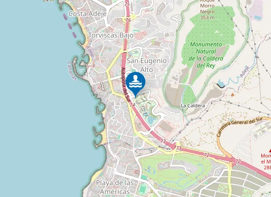 Map of Coco Beach