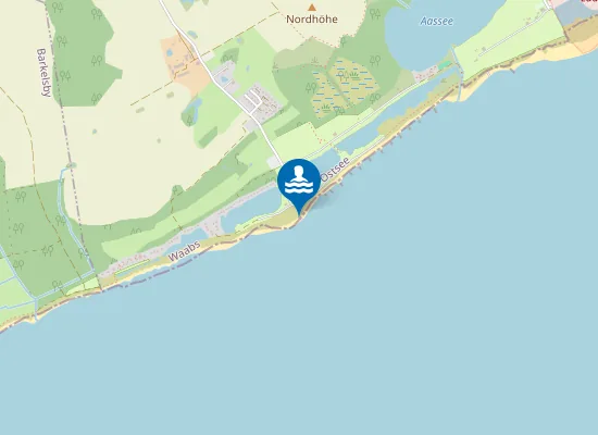 Map of OSTS KARLSMINDE AM CAMPINGPLATZ