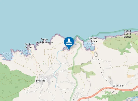 Map of Playa De Berellín