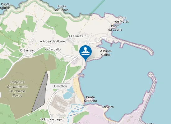 Map of Praia da Cova