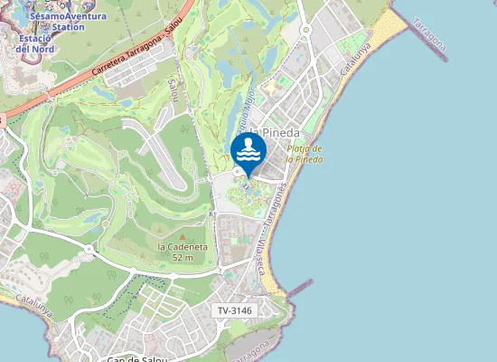 Map of Zona VIP Waikiki