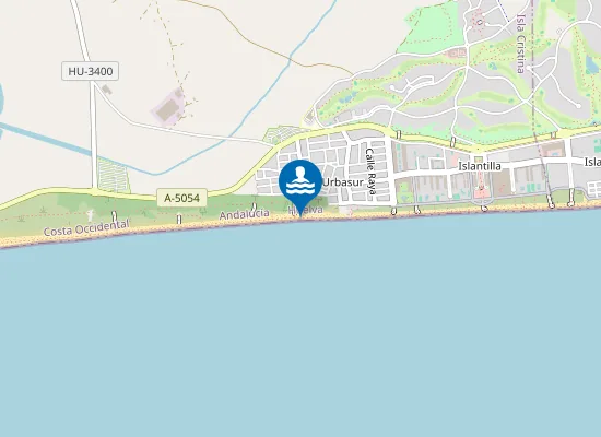 Map of Playa de Urbasur